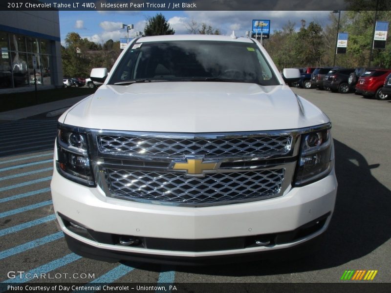 Iridescent Pearl Tricoat / Jet Black 2017 Chevrolet Tahoe LT 4WD