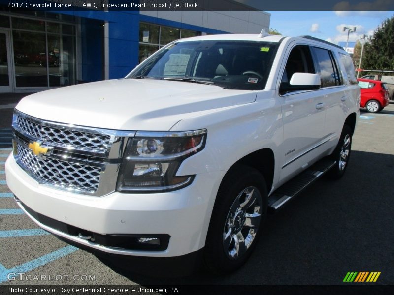 Iridescent Pearl Tricoat / Jet Black 2017 Chevrolet Tahoe LT 4WD