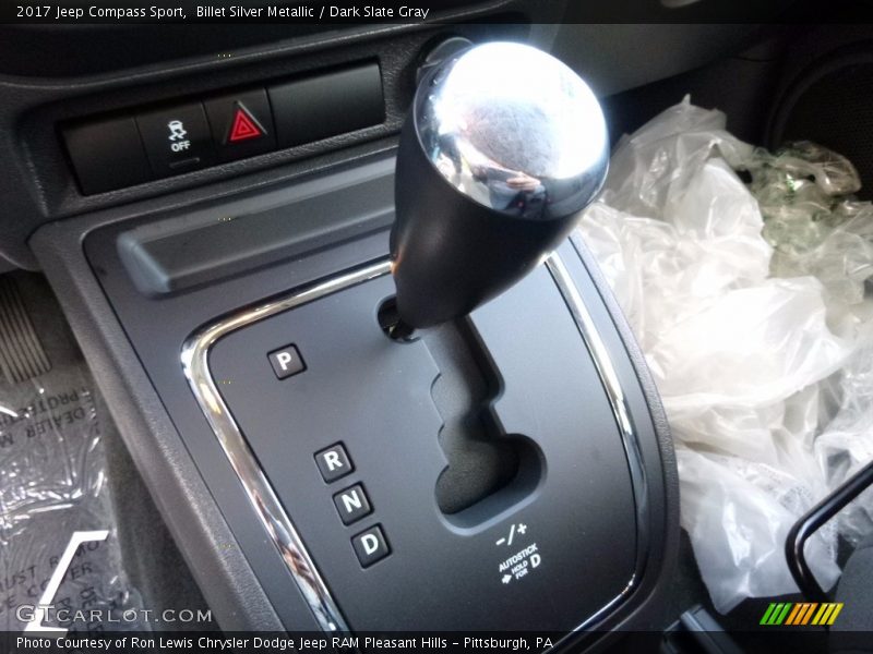  2017 Compass Sport CVT II Automatic Shifter