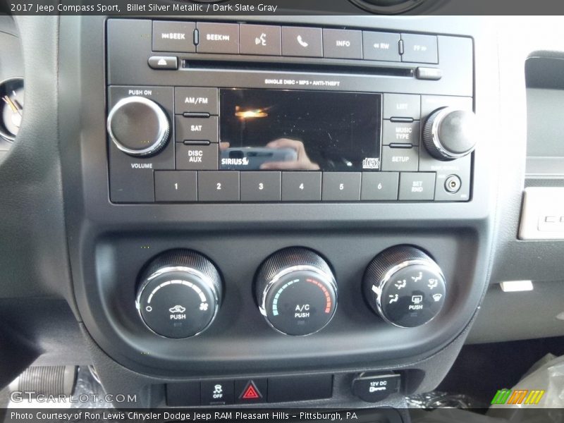 Controls of 2017 Compass Sport