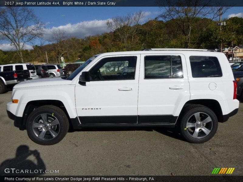 Bright White / Dark Slate Gray 2017 Jeep Patriot Latitude 4x4