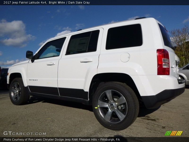 Bright White / Dark Slate Gray 2017 Jeep Patriot Latitude 4x4