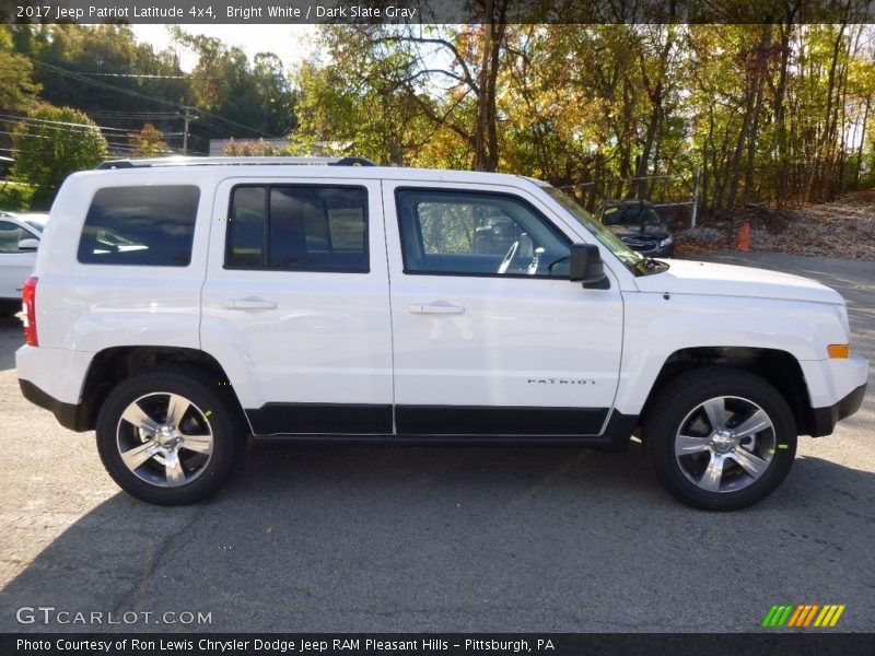 Bright White / Dark Slate Gray 2017 Jeep Patriot Latitude 4x4