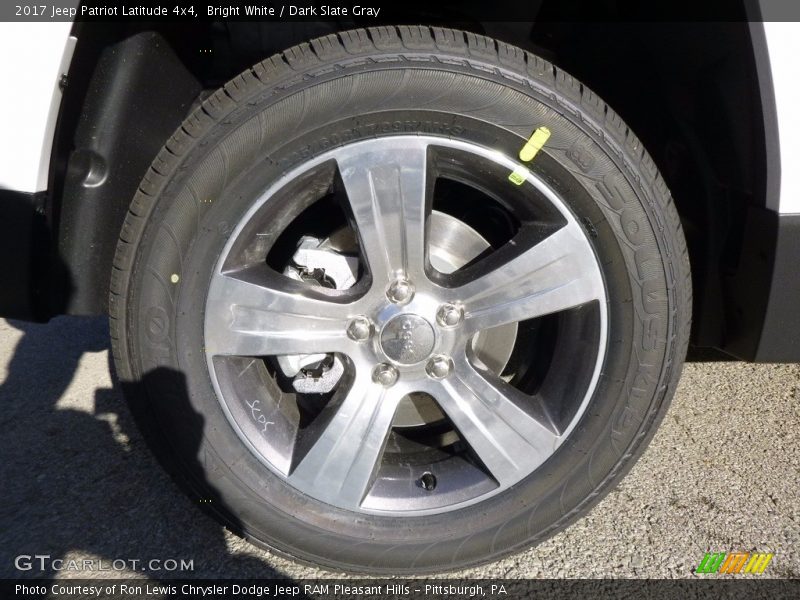 Bright White / Dark Slate Gray 2017 Jeep Patriot Latitude 4x4