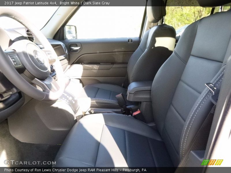 Bright White / Dark Slate Gray 2017 Jeep Patriot Latitude 4x4