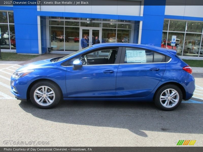Kinetic Blue Metallic / Jet Black 2017 Chevrolet Cruze LT