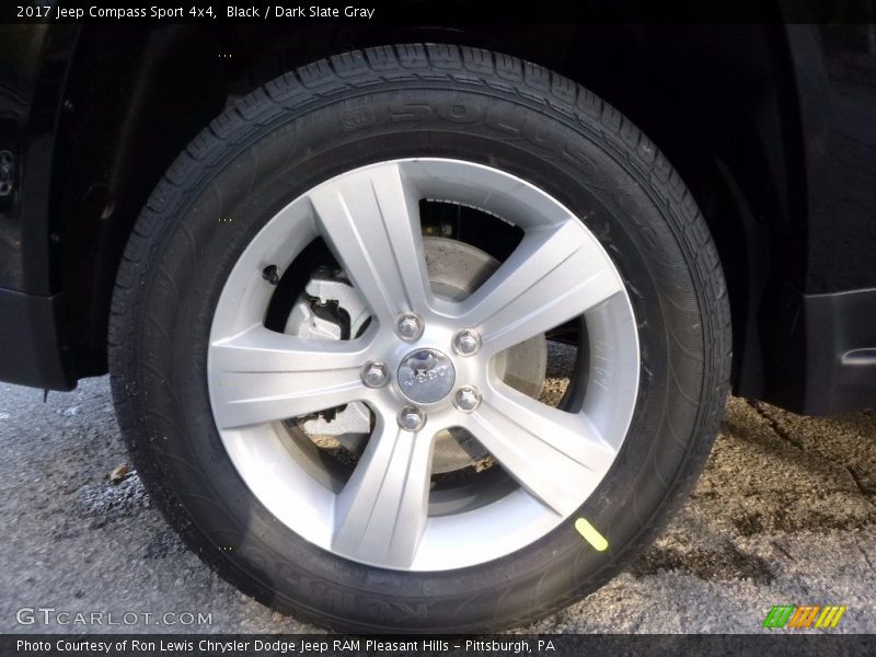 Black / Dark Slate Gray 2017 Jeep Compass Sport 4x4