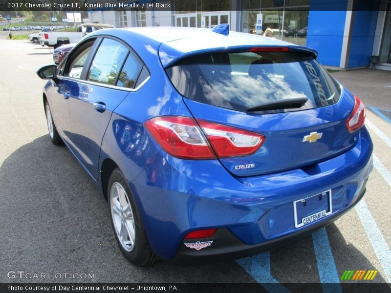 Kinetic Blue Metallic / Jet Black 2017 Chevrolet Cruze LT