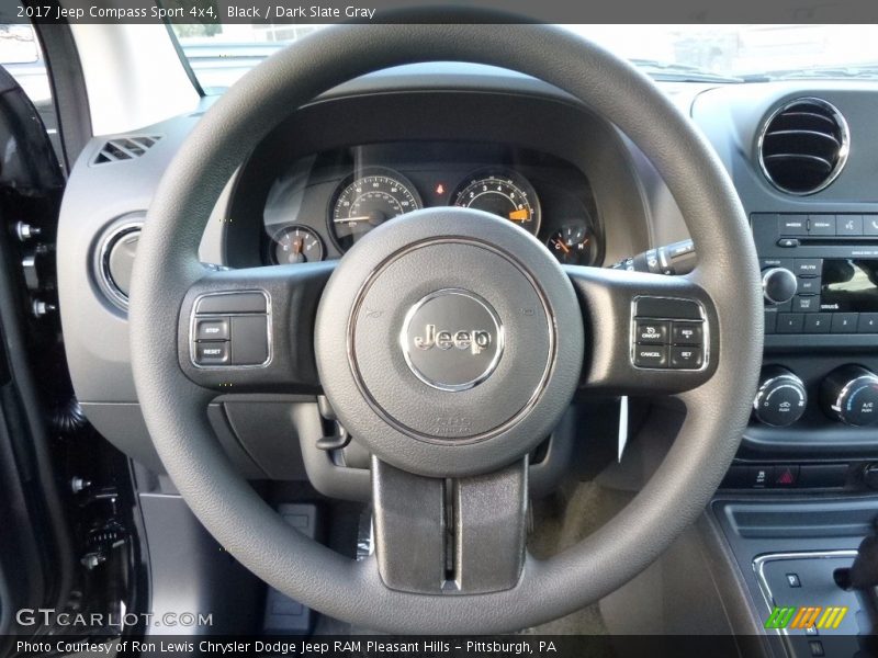 Black / Dark Slate Gray 2017 Jeep Compass Sport 4x4