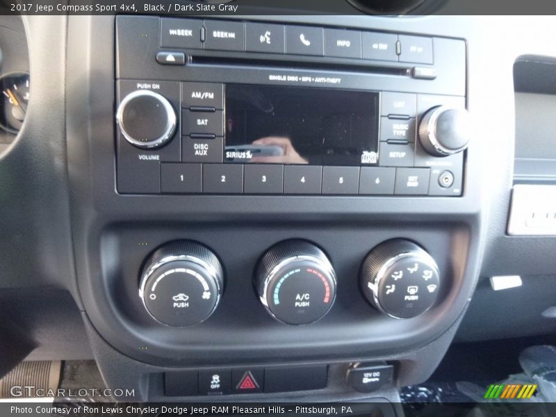 Black / Dark Slate Gray 2017 Jeep Compass Sport 4x4