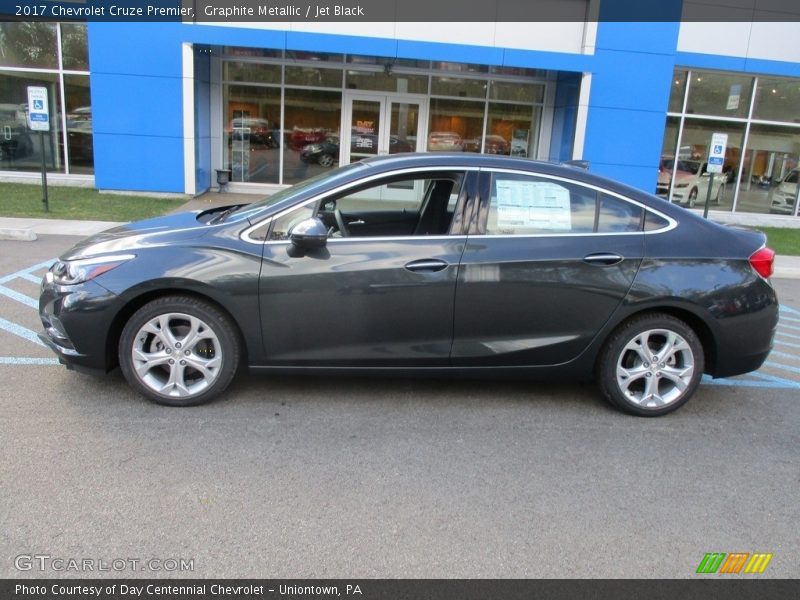 Graphite Metallic / Jet Black 2017 Chevrolet Cruze Premier