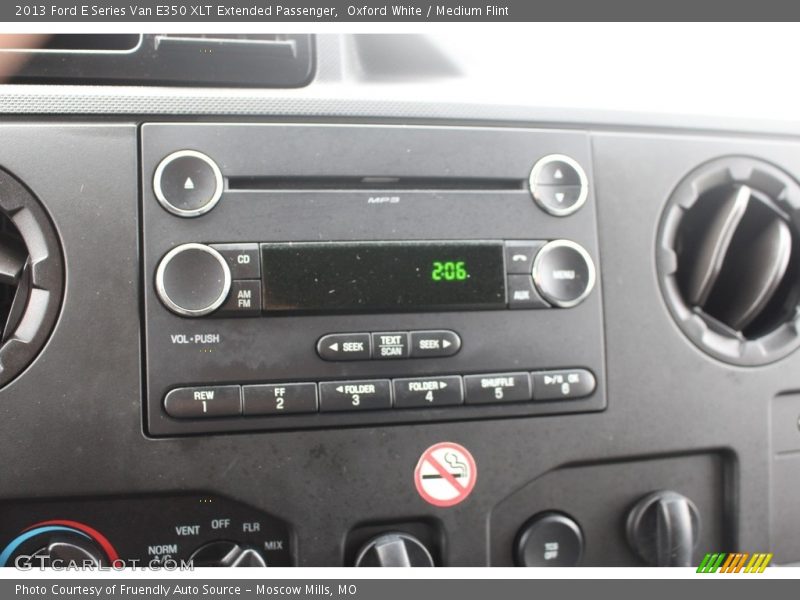 Oxford White / Medium Flint 2013 Ford E Series Van E350 XLT Extended Passenger