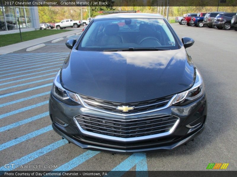 Graphite Metallic / Jet Black 2017 Chevrolet Cruze Premier