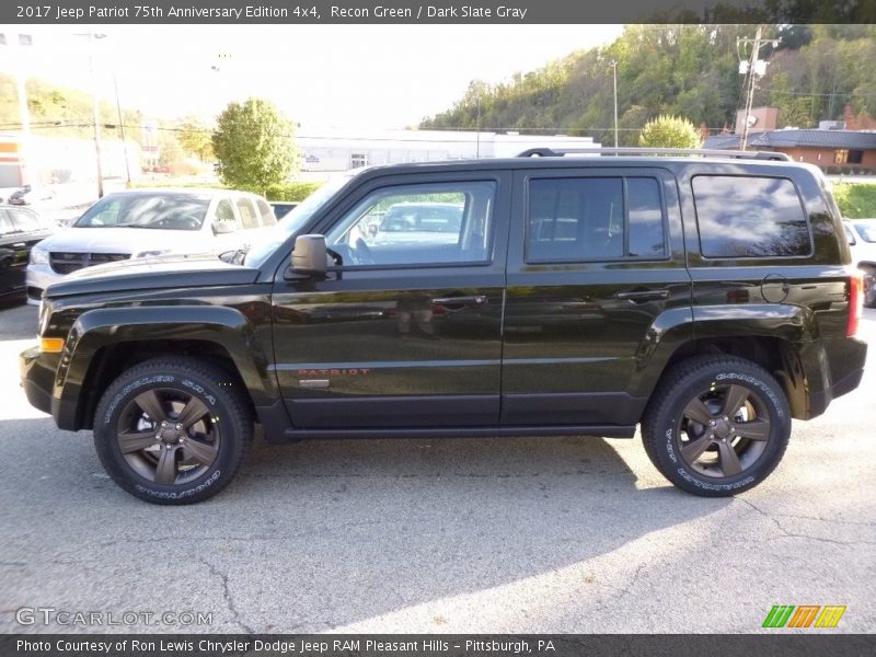 Recon Green / Dark Slate Gray 2017 Jeep Patriot 75th Anniversary Edition 4x4