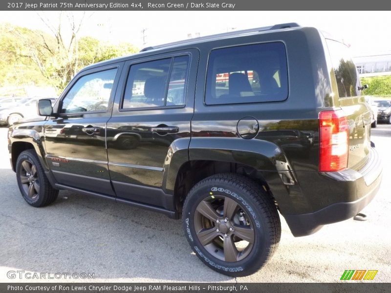 Recon Green / Dark Slate Gray 2017 Jeep Patriot 75th Anniversary Edition 4x4