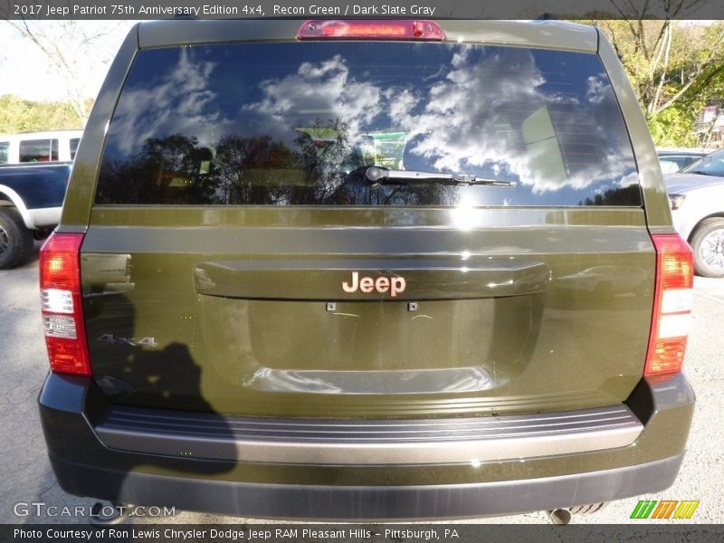 Recon Green / Dark Slate Gray 2017 Jeep Patriot 75th Anniversary Edition 4x4
