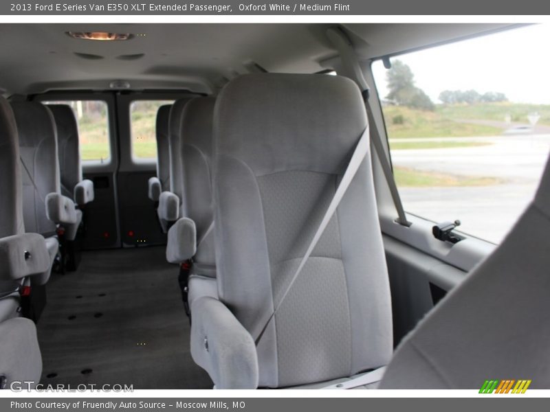 Oxford White / Medium Flint 2013 Ford E Series Van E350 XLT Extended Passenger