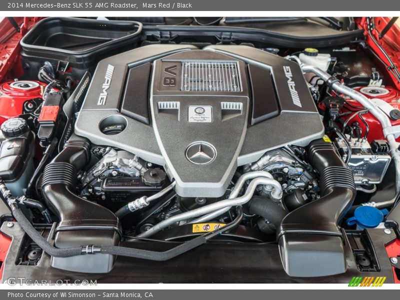  2014 SLK 55 AMG Roadster Engine - 5.5 Liter AMG GDI DOHC 32-Valve VVT V8