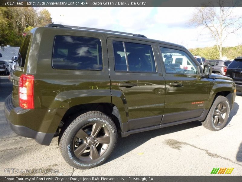 Recon Green / Dark Slate Gray 2017 Jeep Patriot 75th Anniversary Edition 4x4