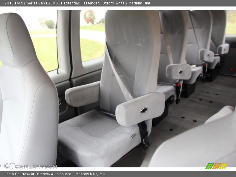 Oxford White / Medium Flint 2013 Ford E Series Van E350 XLT Extended Passenger