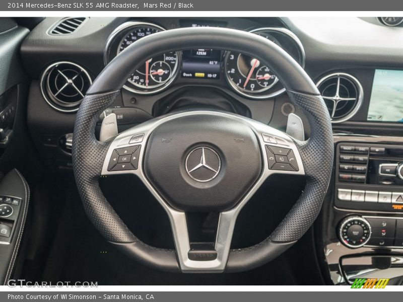  2014 SLK 55 AMG Roadster Steering Wheel