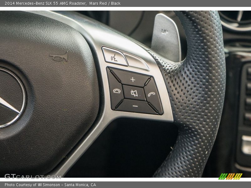 Controls of 2014 SLK 55 AMG Roadster