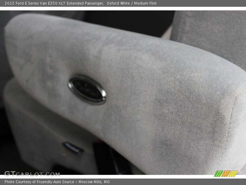 Oxford White / Medium Flint 2013 Ford E Series Van E350 XLT Extended Passenger
