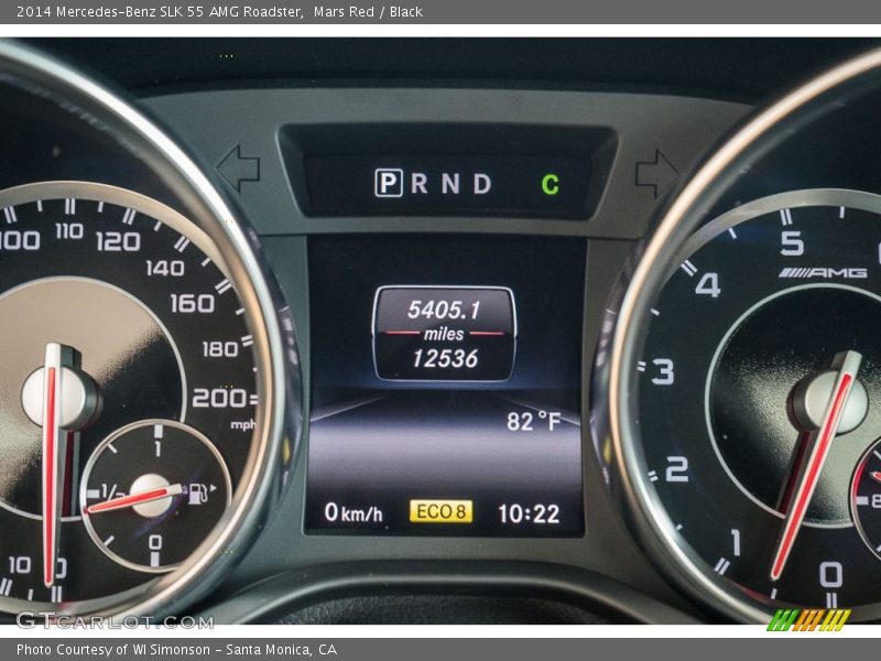  2014 SLK 55 AMG Roadster 55 AMG Roadster Gauges