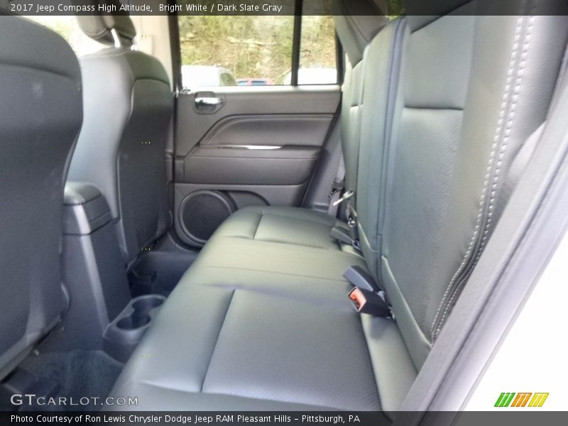 Rear Seat of 2017 Compass High Altitude