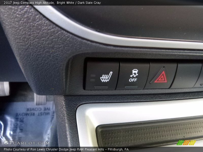 Controls of 2017 Compass High Altitude