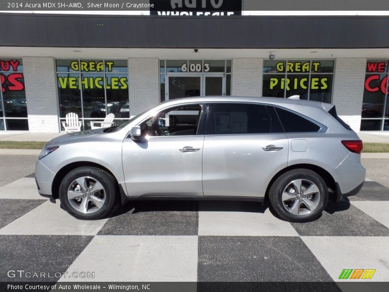 Silver Moon / Graystone 2014 Acura MDX SH-AWD