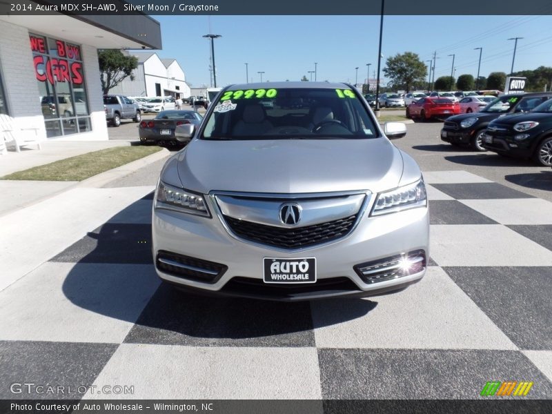Silver Moon / Graystone 2014 Acura MDX SH-AWD