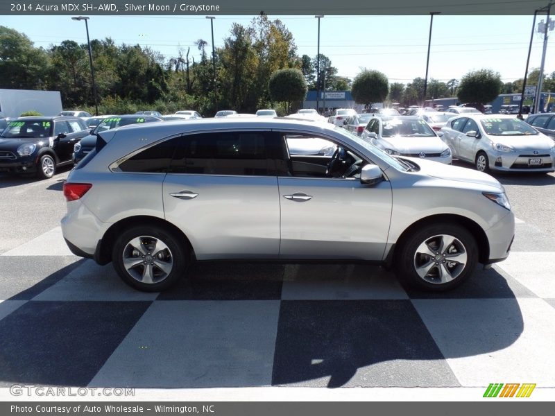 Silver Moon / Graystone 2014 Acura MDX SH-AWD