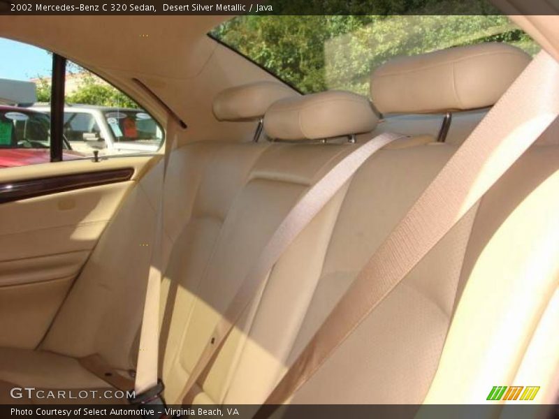 Desert Silver Metallic / Java 2002 Mercedes-Benz C 320 Sedan