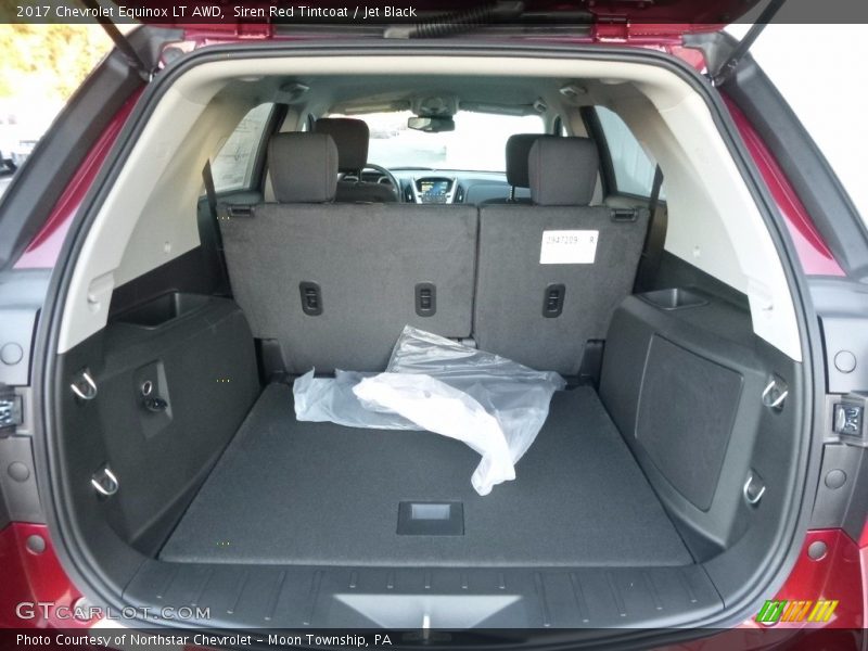 Siren Red Tintcoat / Jet Black 2017 Chevrolet Equinox LT AWD