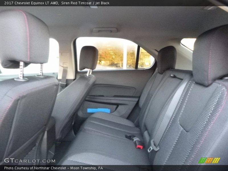 Siren Red Tintcoat / Jet Black 2017 Chevrolet Equinox LT AWD