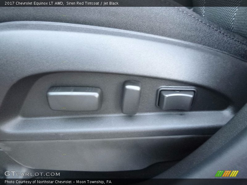 Siren Red Tintcoat / Jet Black 2017 Chevrolet Equinox LT AWD