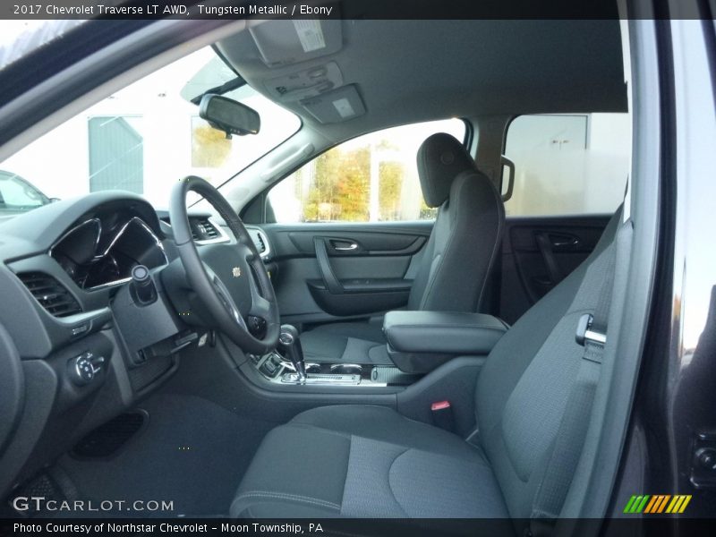 Tungsten Metallic / Ebony 2017 Chevrolet Traverse LT AWD