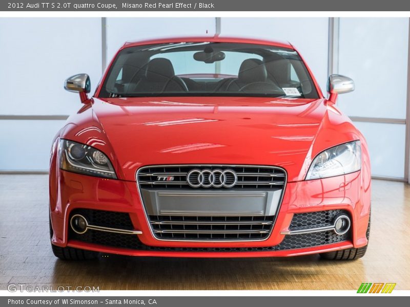 Misano Red Pearl Effect / Black 2012 Audi TT S 2.0T quattro Coupe