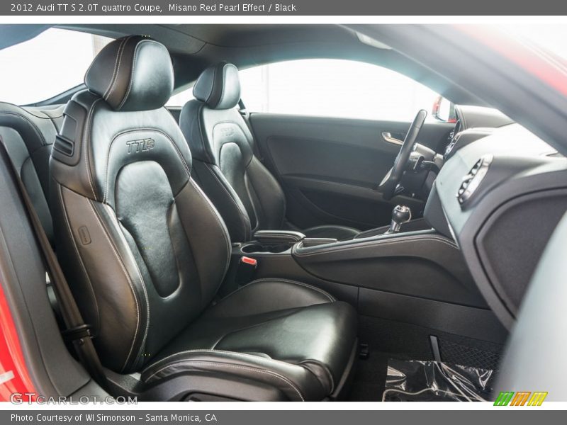 Misano Red Pearl Effect / Black 2012 Audi TT S 2.0T quattro Coupe