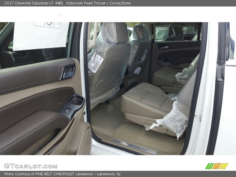 Rear Seat of 2017 Suburban LT 4WD