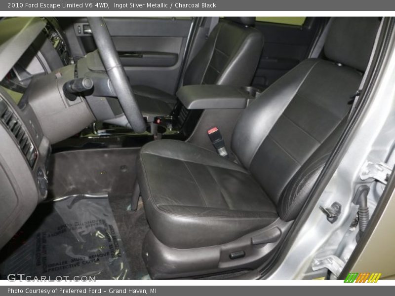 Ingot Silver Metallic / Charcoal Black 2010 Ford Escape Limited V6 4WD