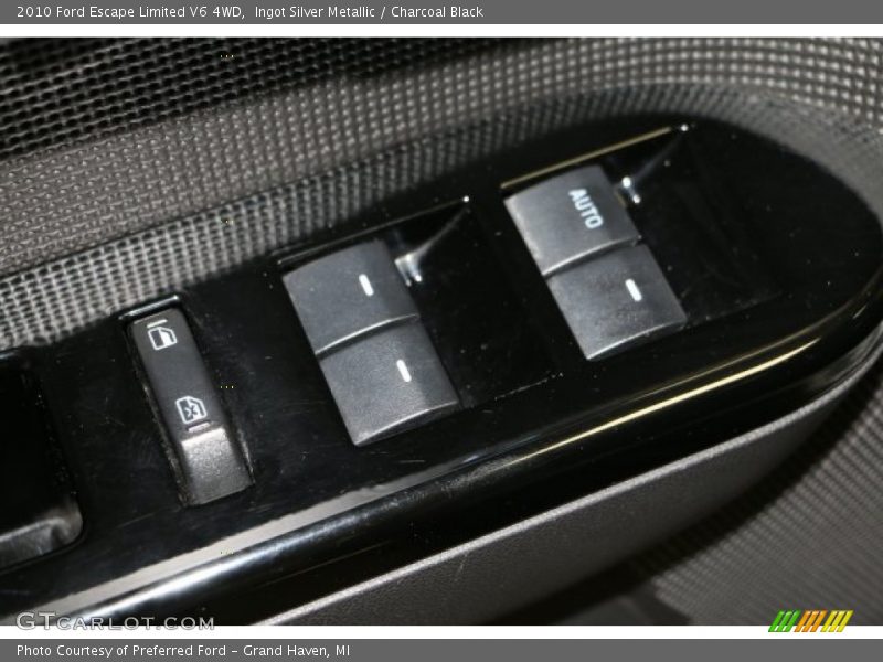Ingot Silver Metallic / Charcoal Black 2010 Ford Escape Limited V6 4WD