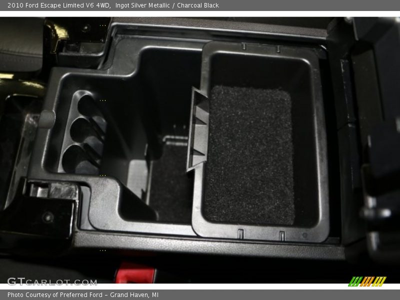Ingot Silver Metallic / Charcoal Black 2010 Ford Escape Limited V6 4WD