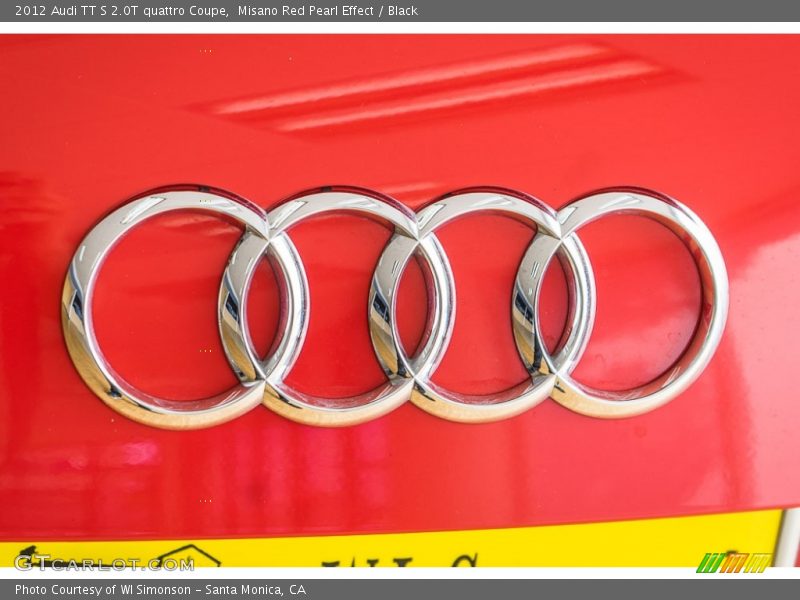 Misano Red Pearl Effect / Black 2012 Audi TT S 2.0T quattro Coupe