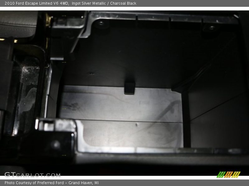 Ingot Silver Metallic / Charcoal Black 2010 Ford Escape Limited V6 4WD