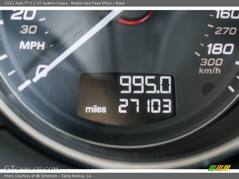 Misano Red Pearl Effect / Black 2012 Audi TT S 2.0T quattro Coupe