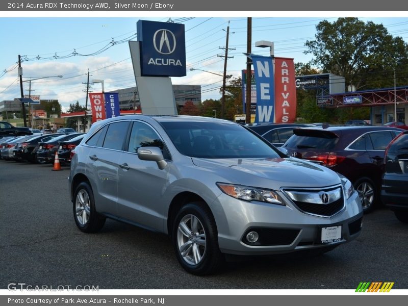 Silver Moon / Ebony 2014 Acura RDX Technology AWD