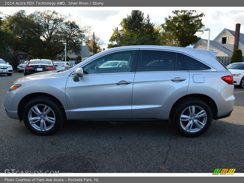 Silver Moon / Ebony 2014 Acura RDX Technology AWD