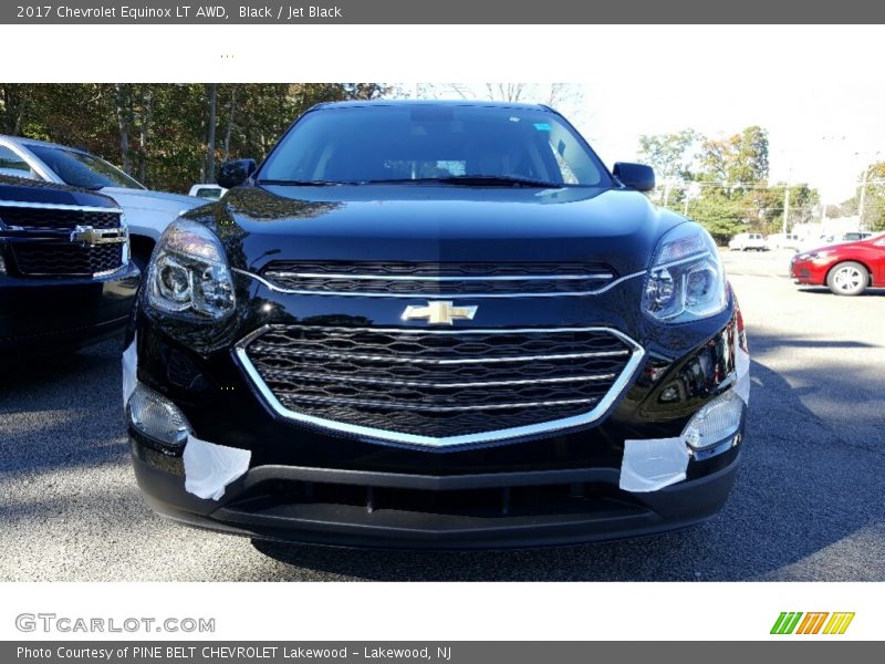 Black / Jet Black 2017 Chevrolet Equinox LT AWD